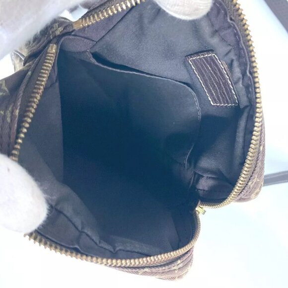 LOUIS VUITTON M95228 Monogram Mini-Lin Danube Pochette Crossbody Shoulder Bag - Picture 12 of 15